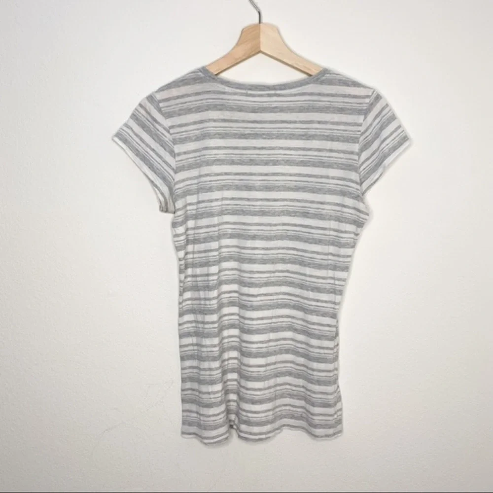 Vince stripes short sleeves top